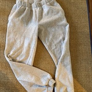 Gray brandy sweatpants